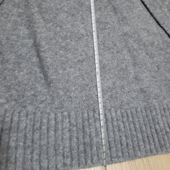 Wilfred Manteo Cardigan Maxi Grey Wool - Picture 4 of 7